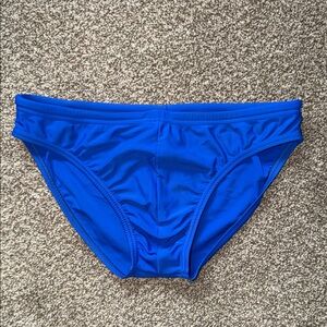 Men's Speedo Blue Swim Briefs size 34